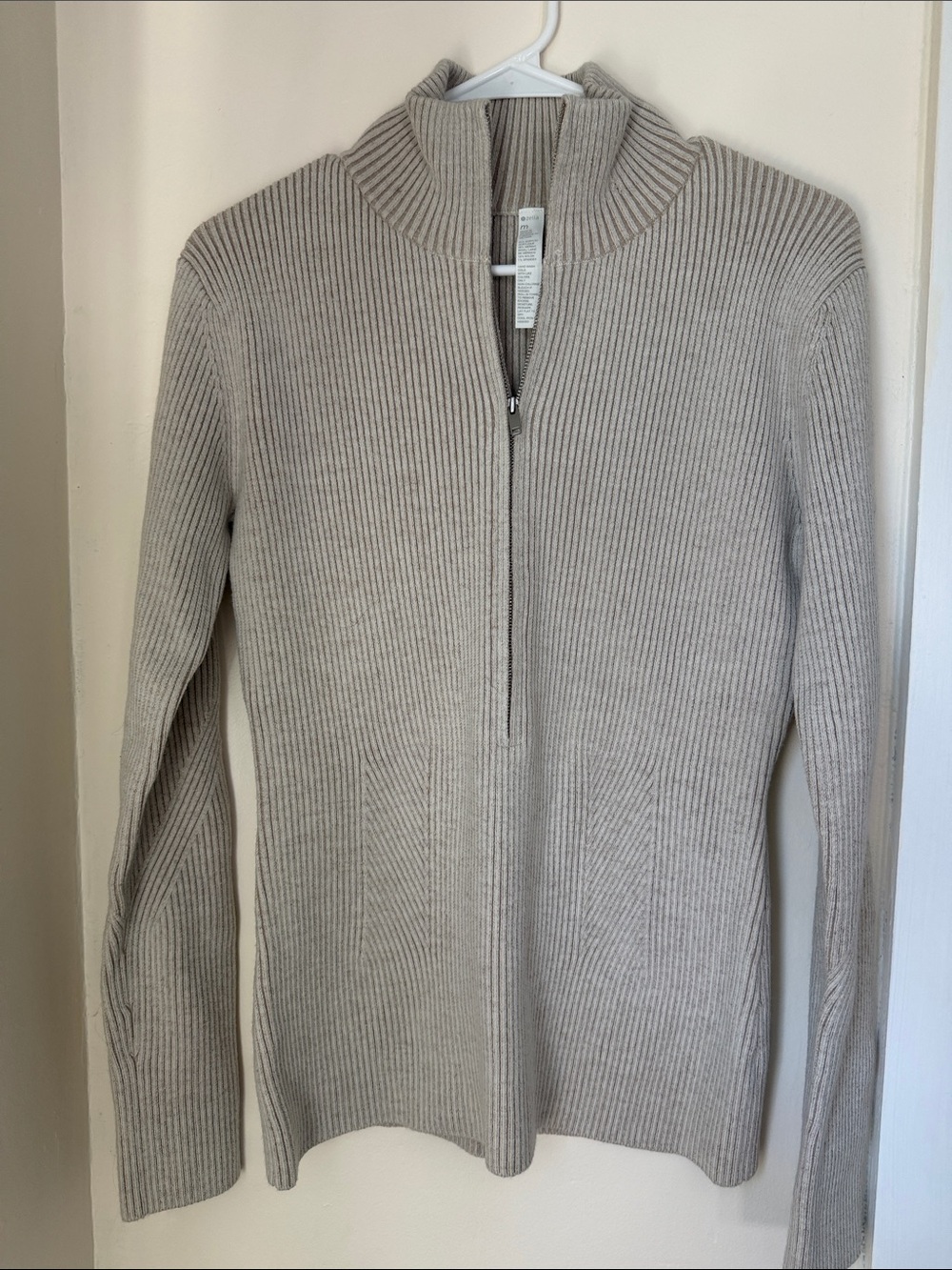 Zella Women’s Zip-Up Ribbed Sweater - Very
Warm!